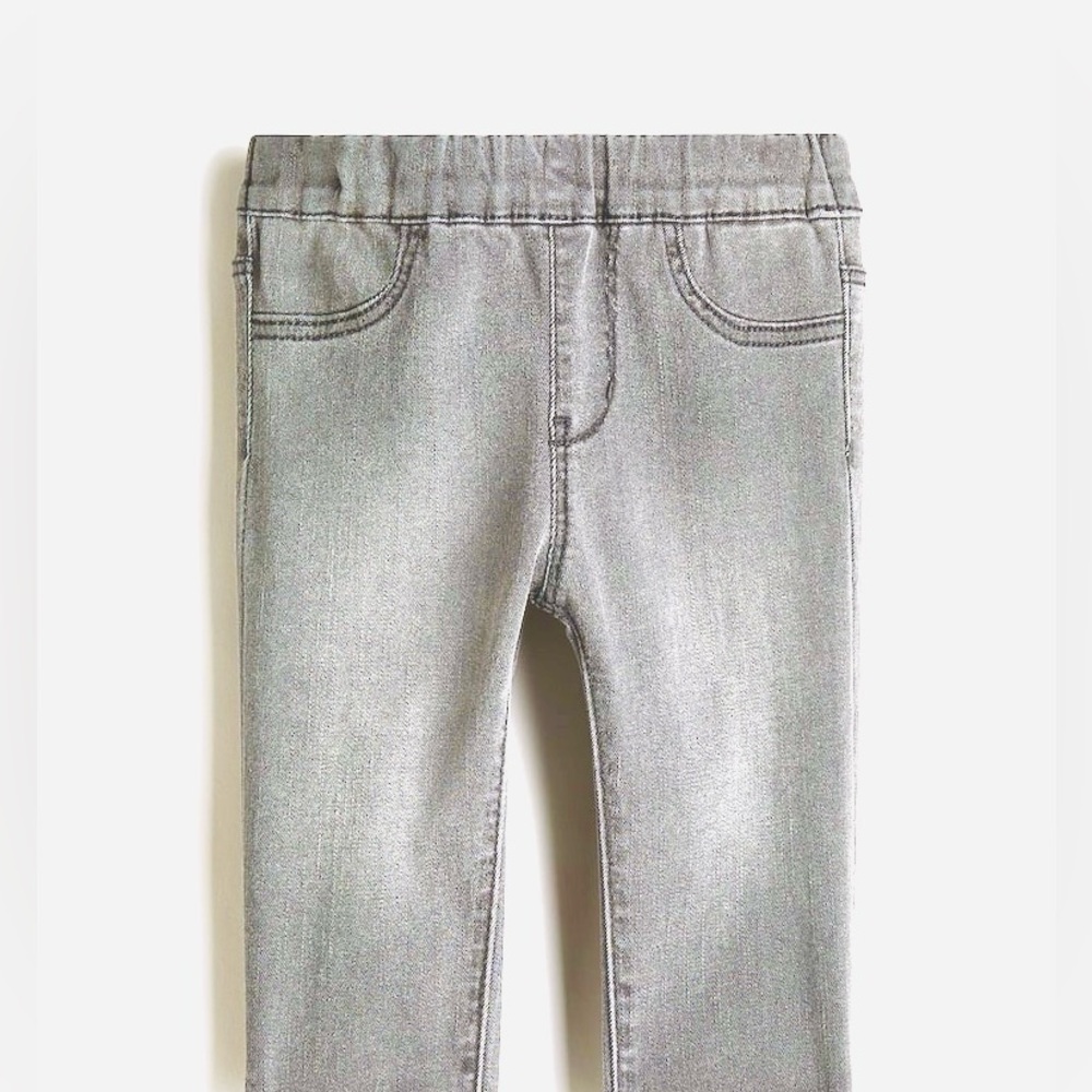 H&M Light Gray Slight Stretch Skinny Jeans